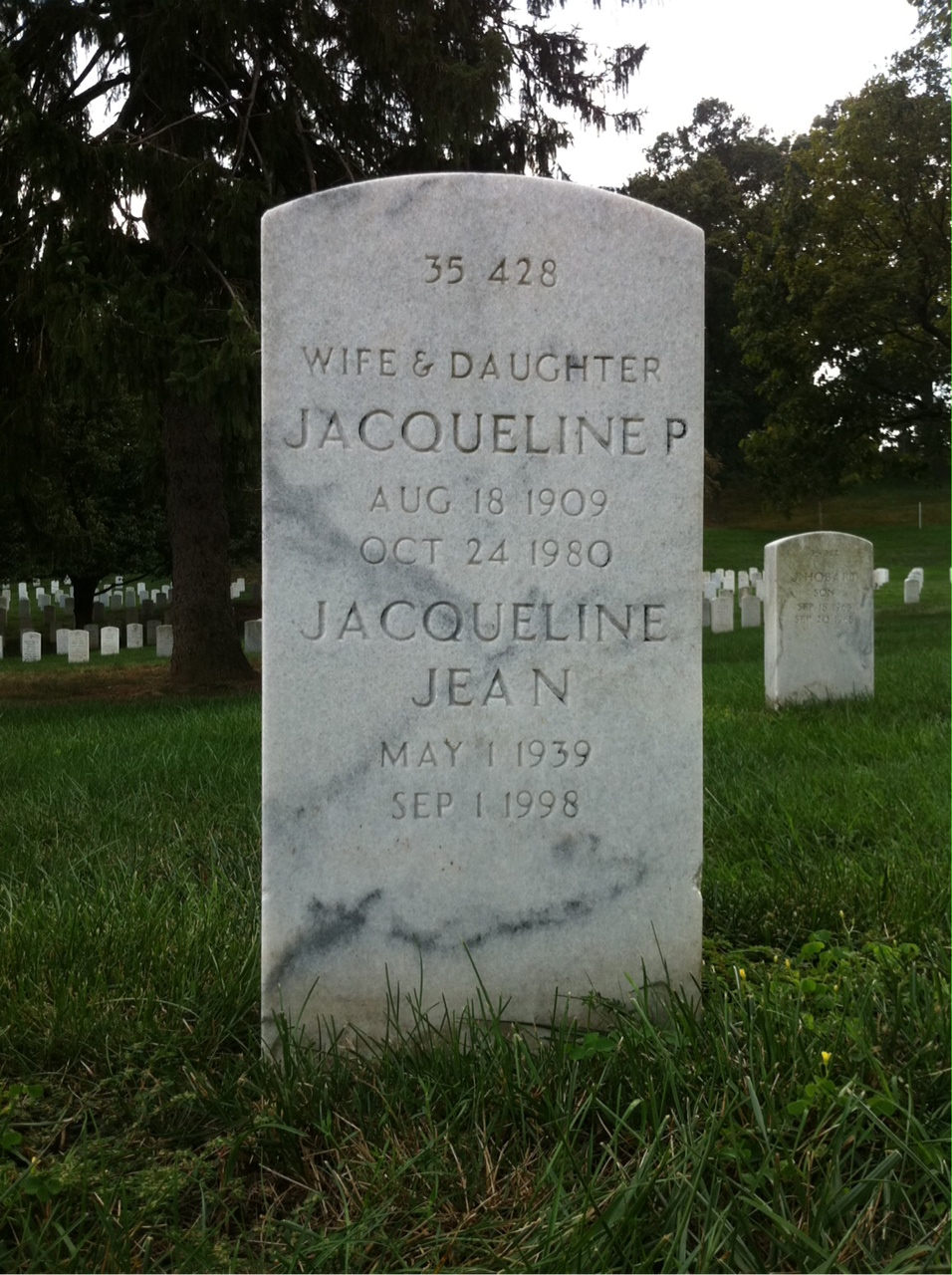 Back of headstone — Rufus Mroczkowski