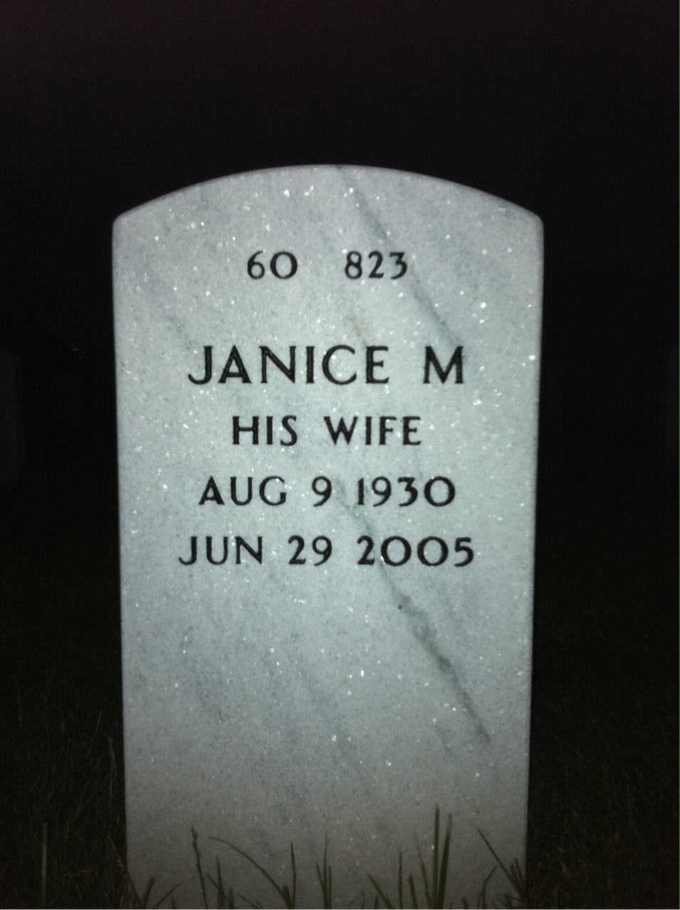 Back of headstone — John O'Donohue