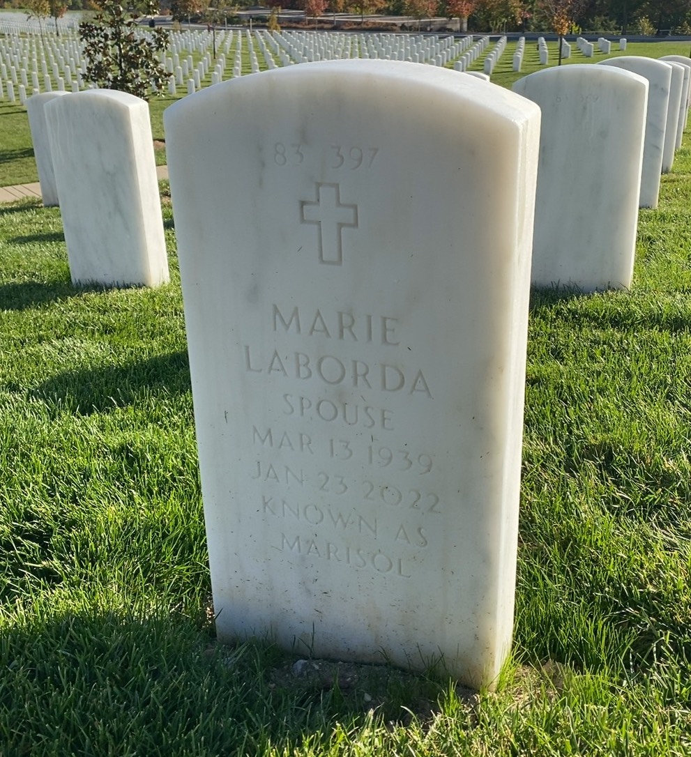 Back of headstone — Joe Murray