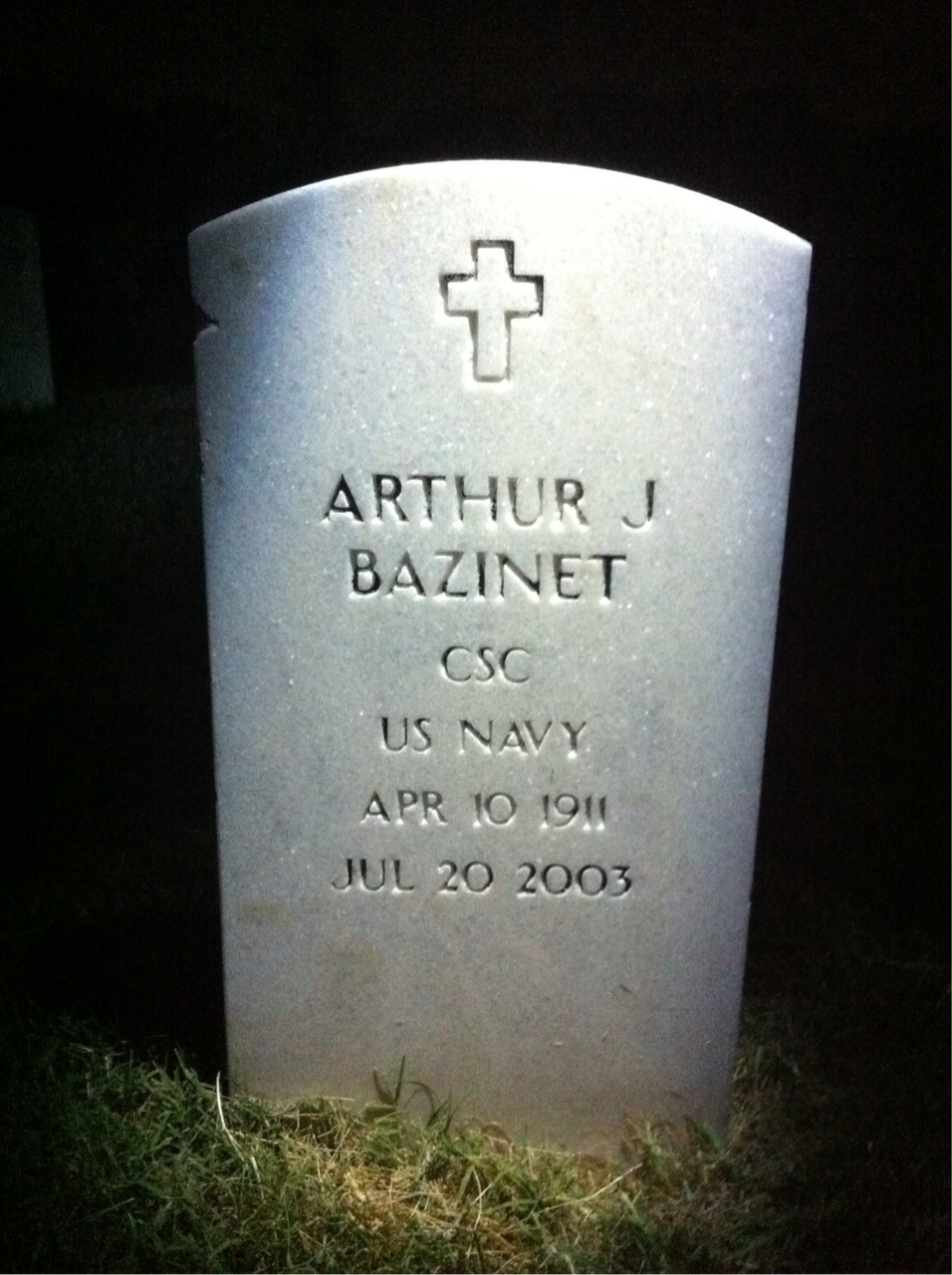 Arthur J Bazinet