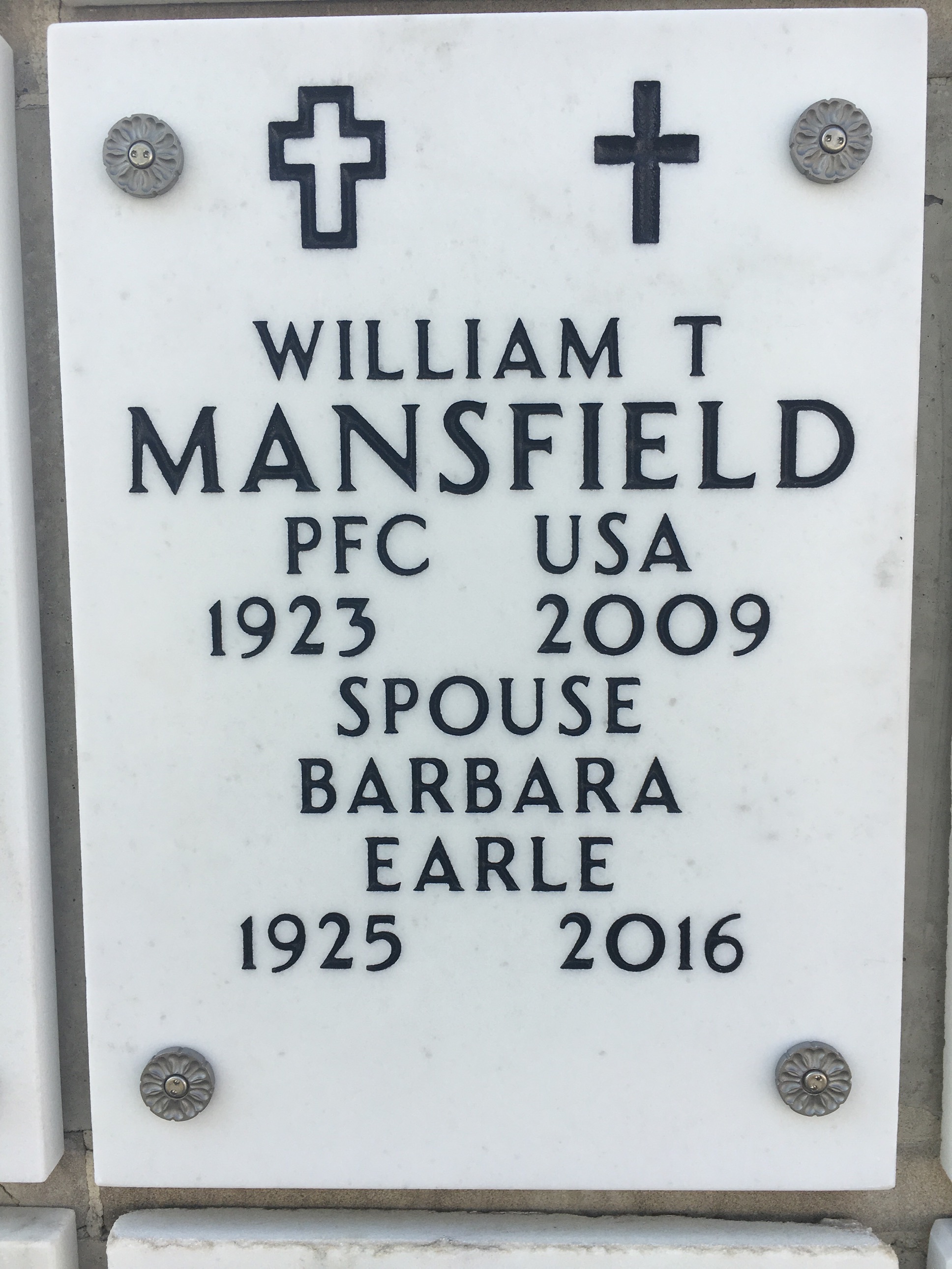 William T Mansfield