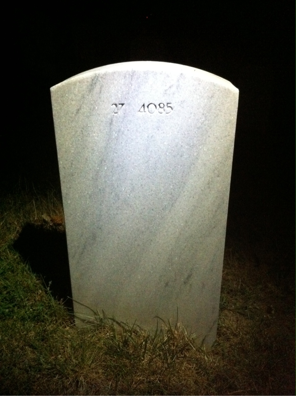 Headstone of Unknown Unknown