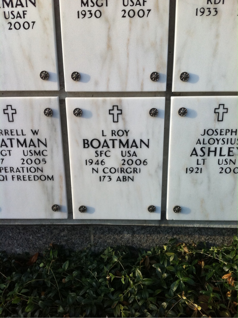 L Roy Boatman