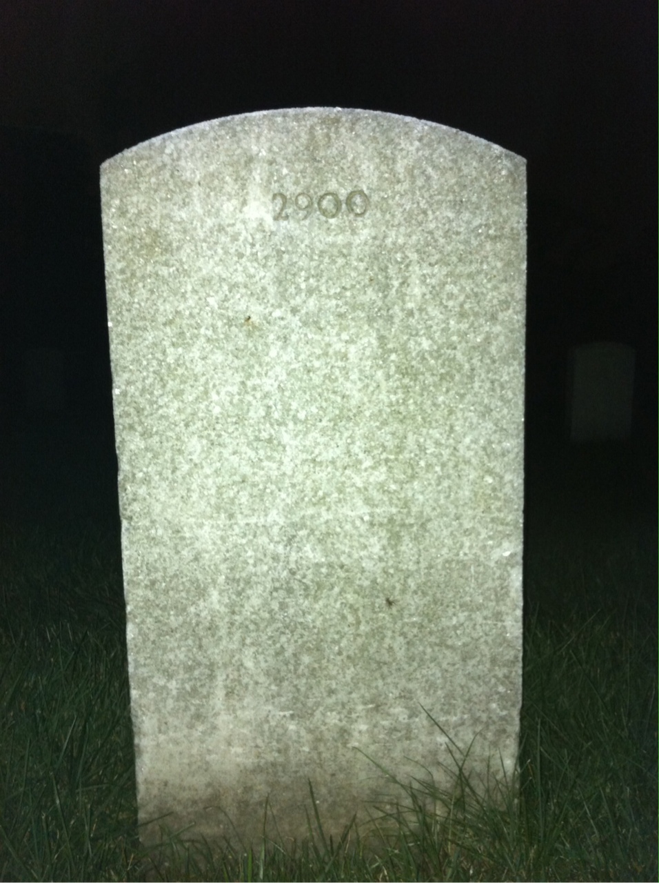 Back of headstone — Edmund Mujwit