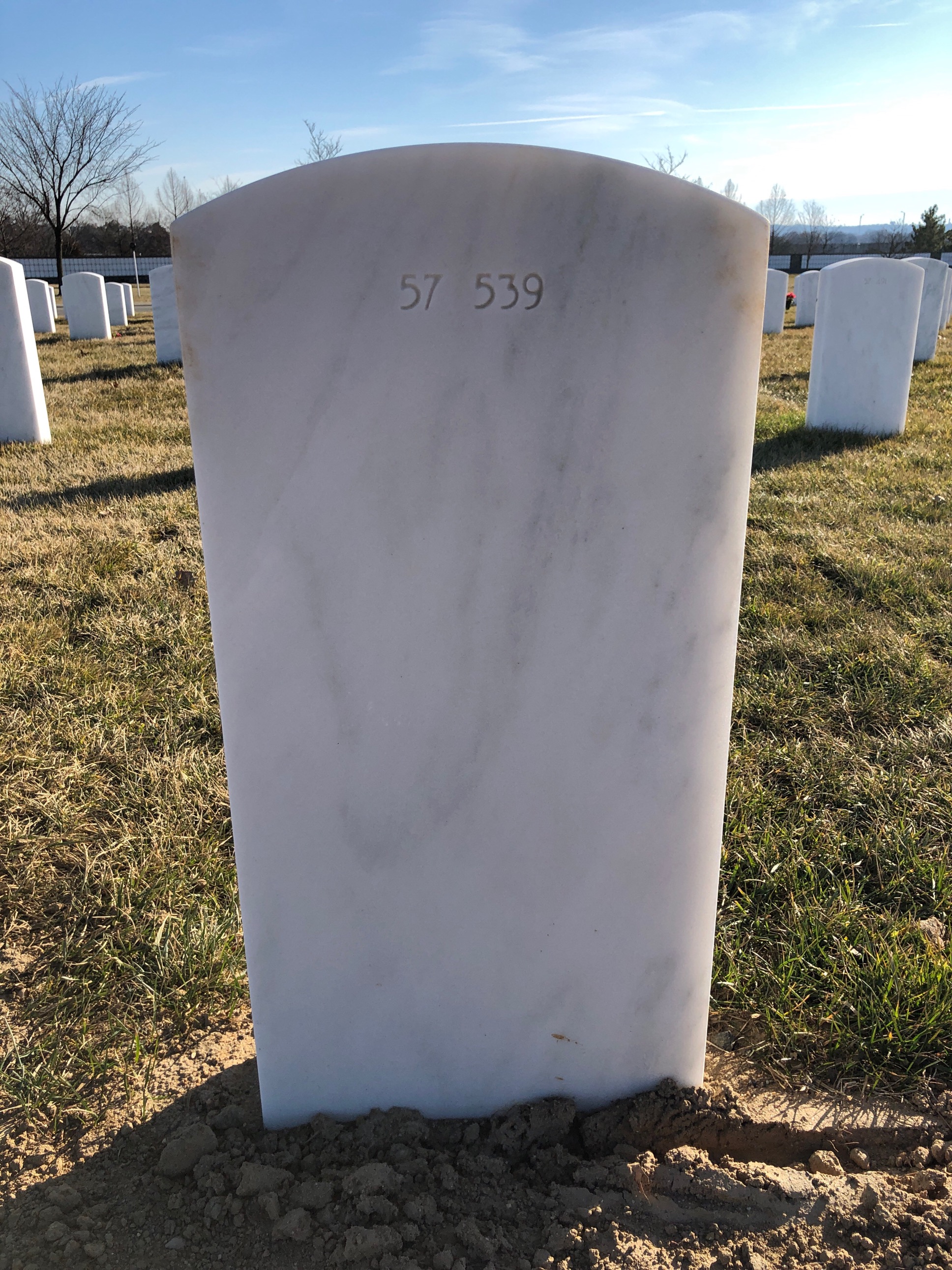 Back of headstone — Brent Allen Hendrix