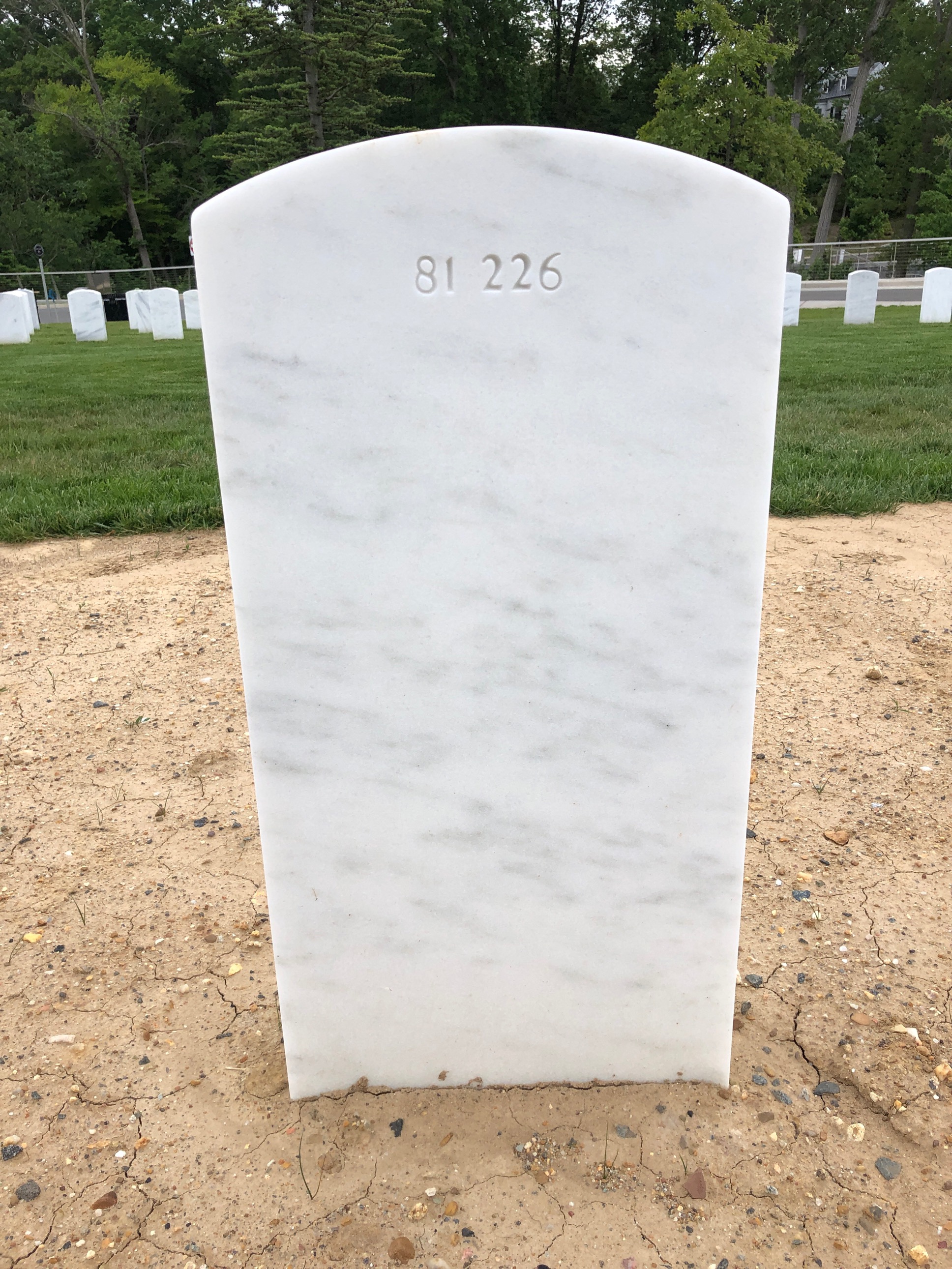 Back of headstone — Terry Lamar Mcpherson