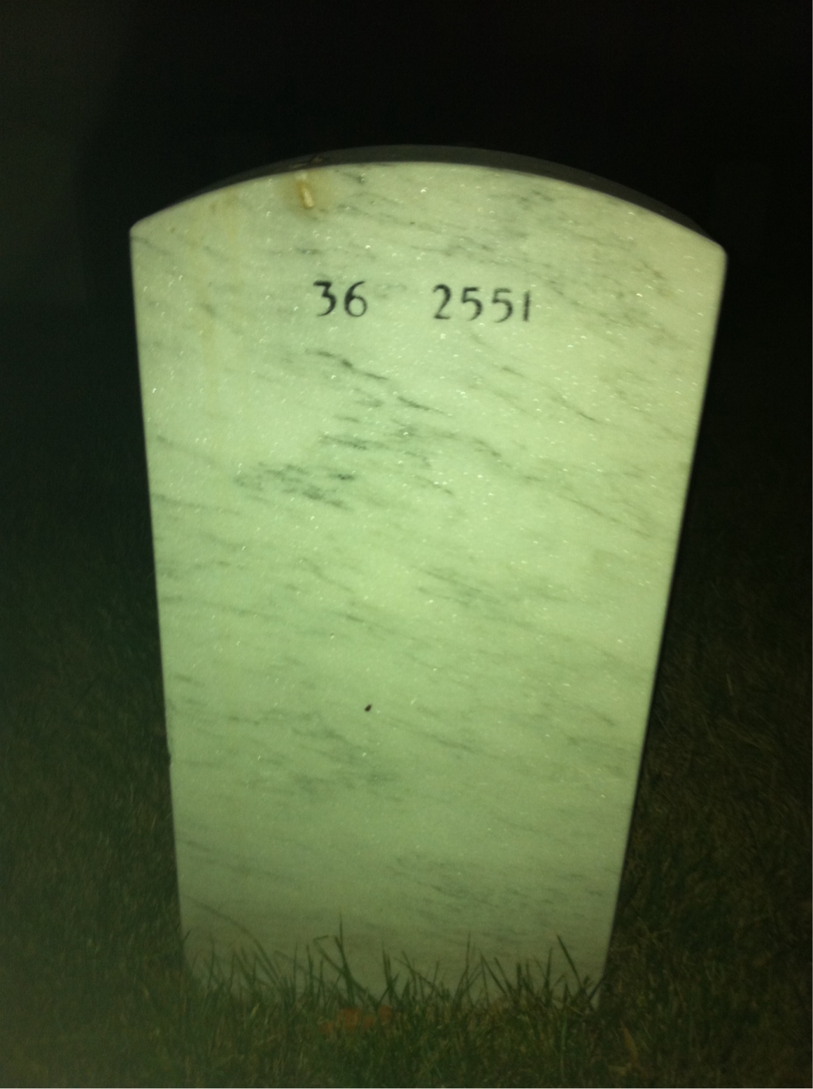 Headstone of John Albert Warren