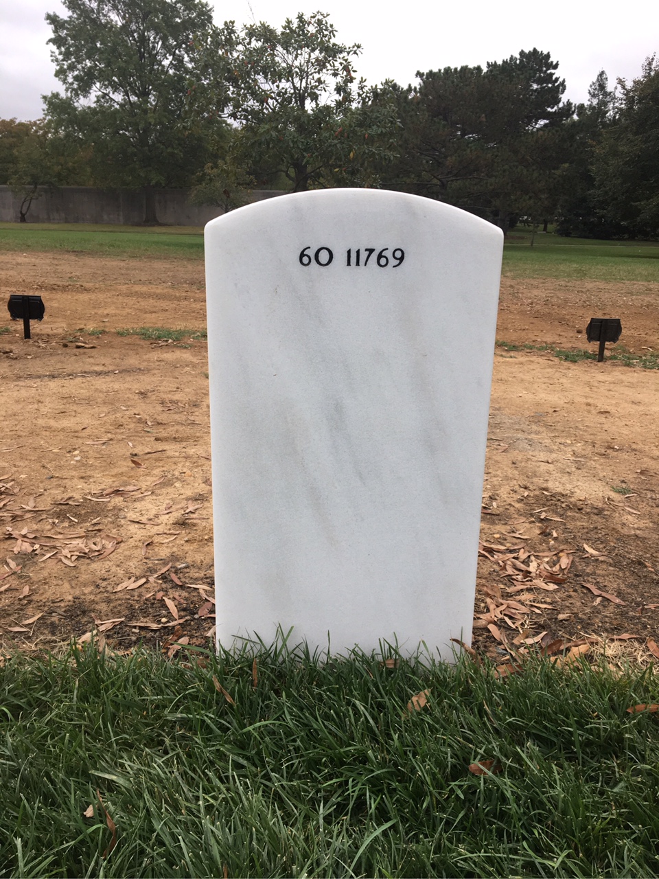 Back of headstone — Marico Deshun Gray