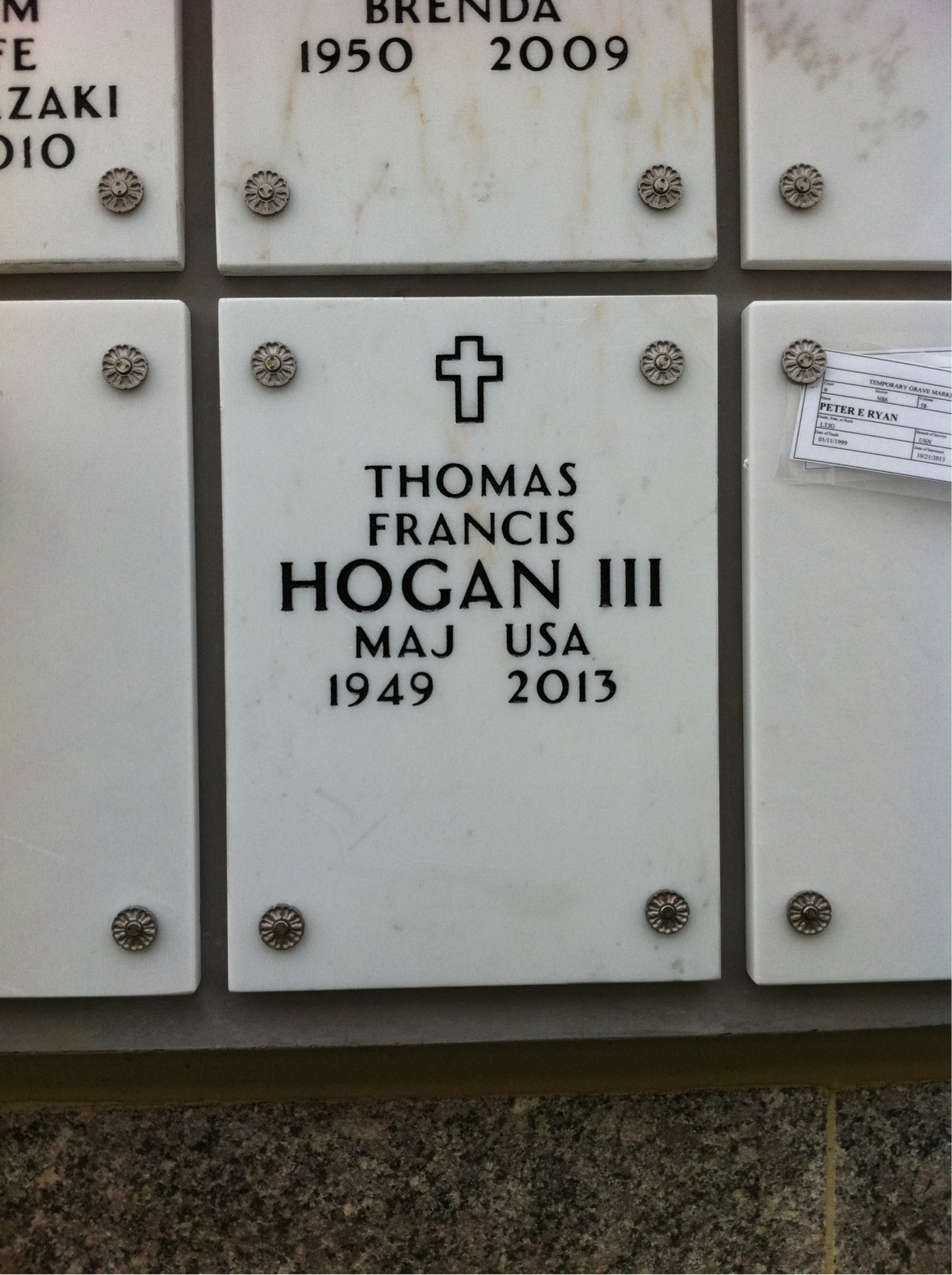 Thomas F Hogan