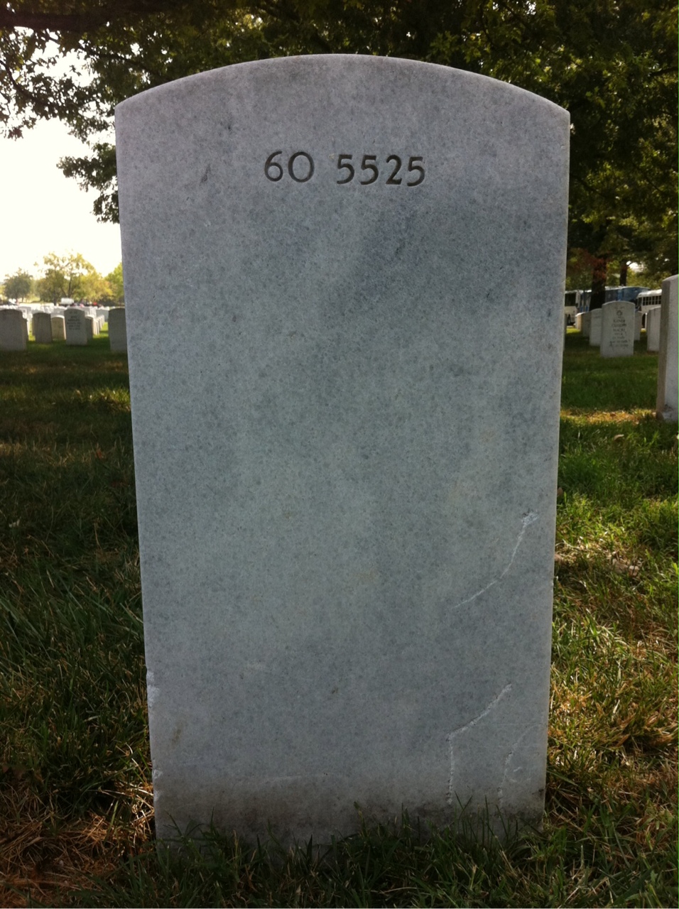 Back of headstone — Rosemary Mellis