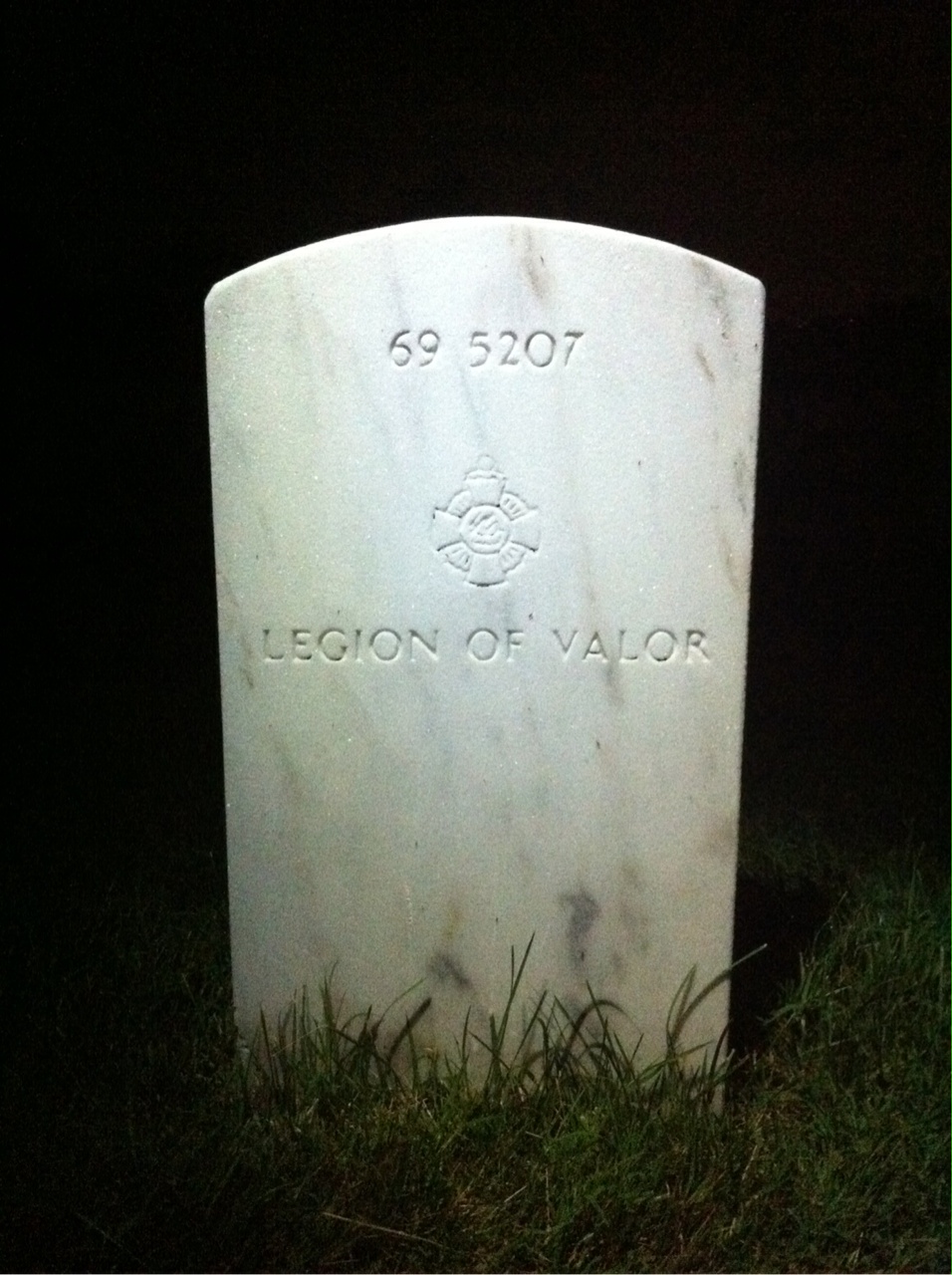 Back of headstone — George Ajdukovich