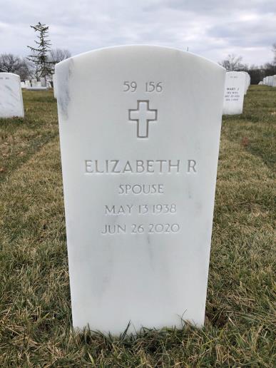 Back of headstone — Walter E Claassen