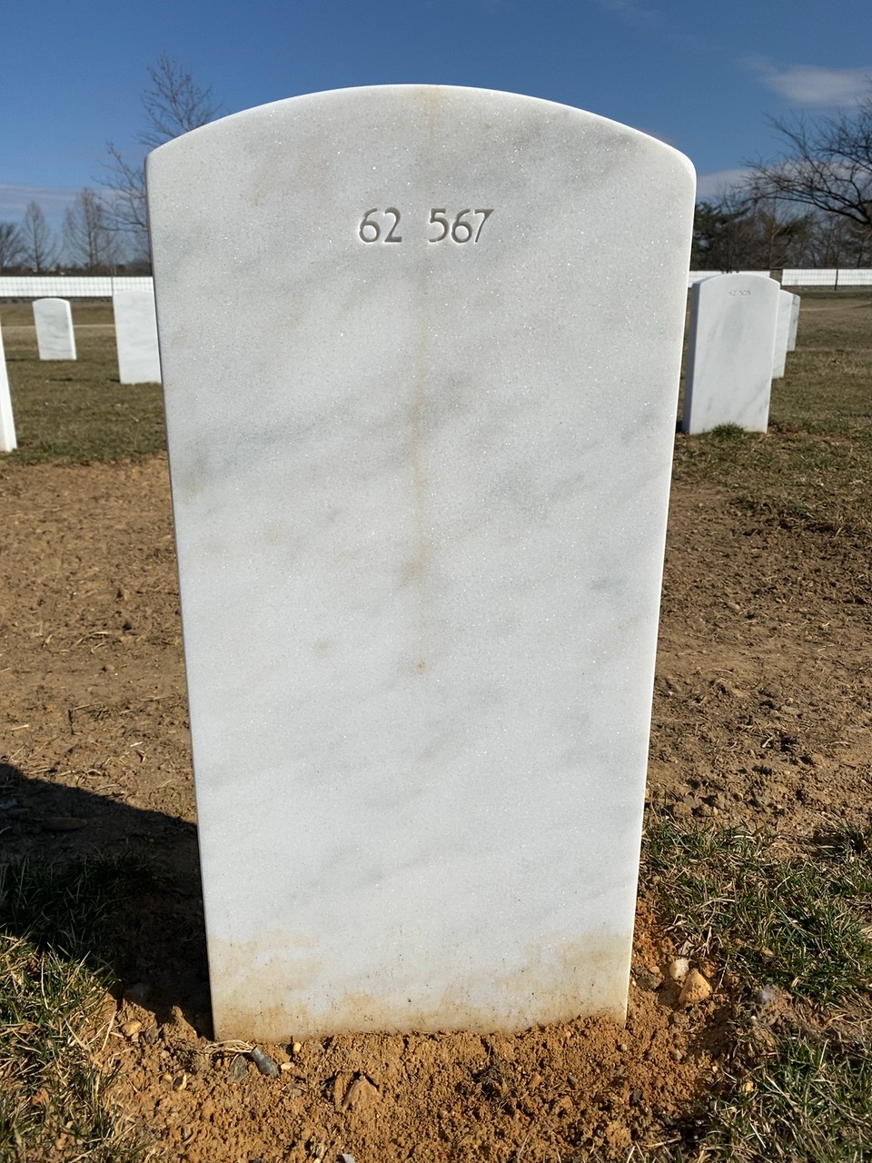 Back of headstone — Michael Ambrose