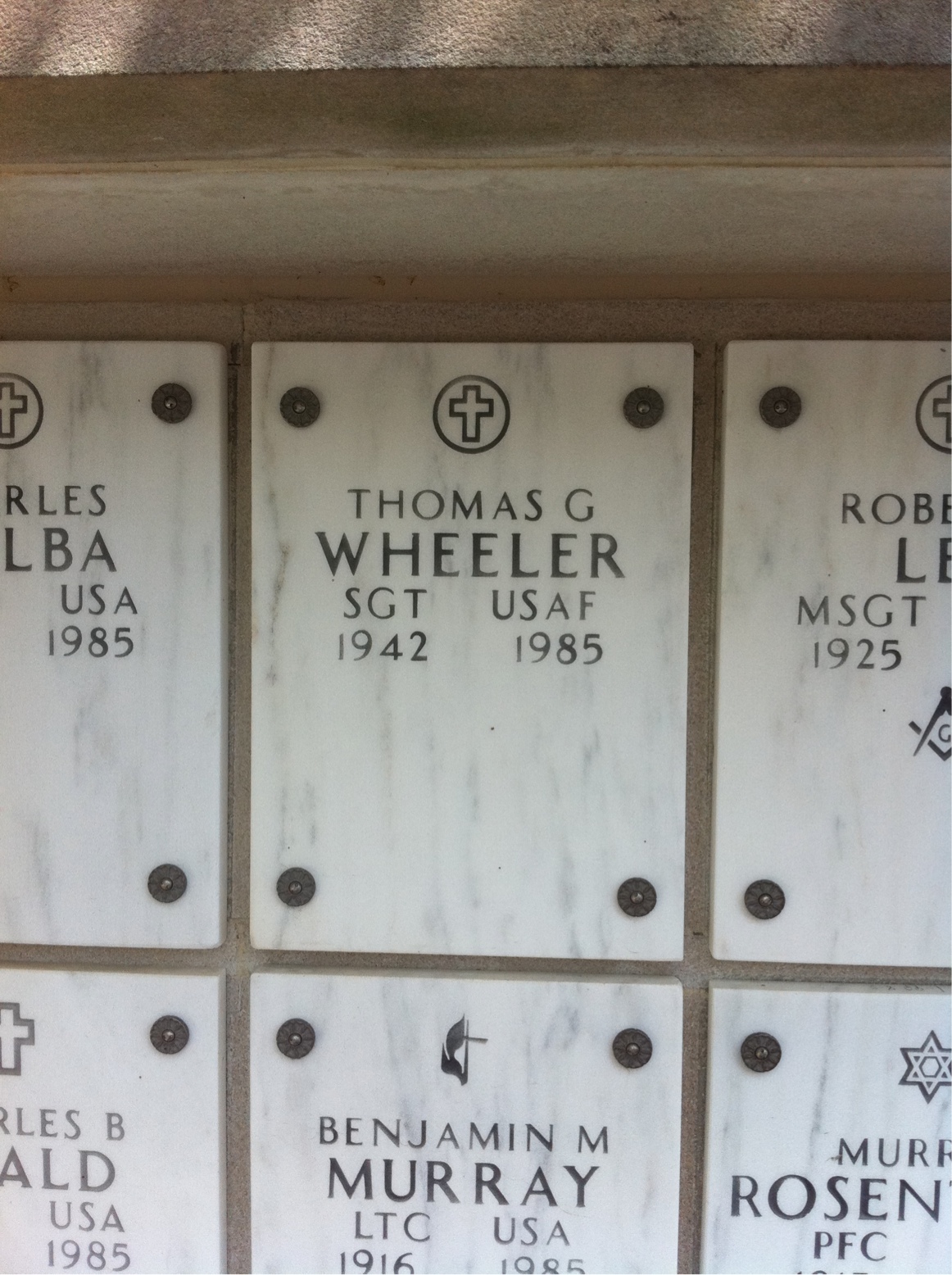 Thomas George Wheeler