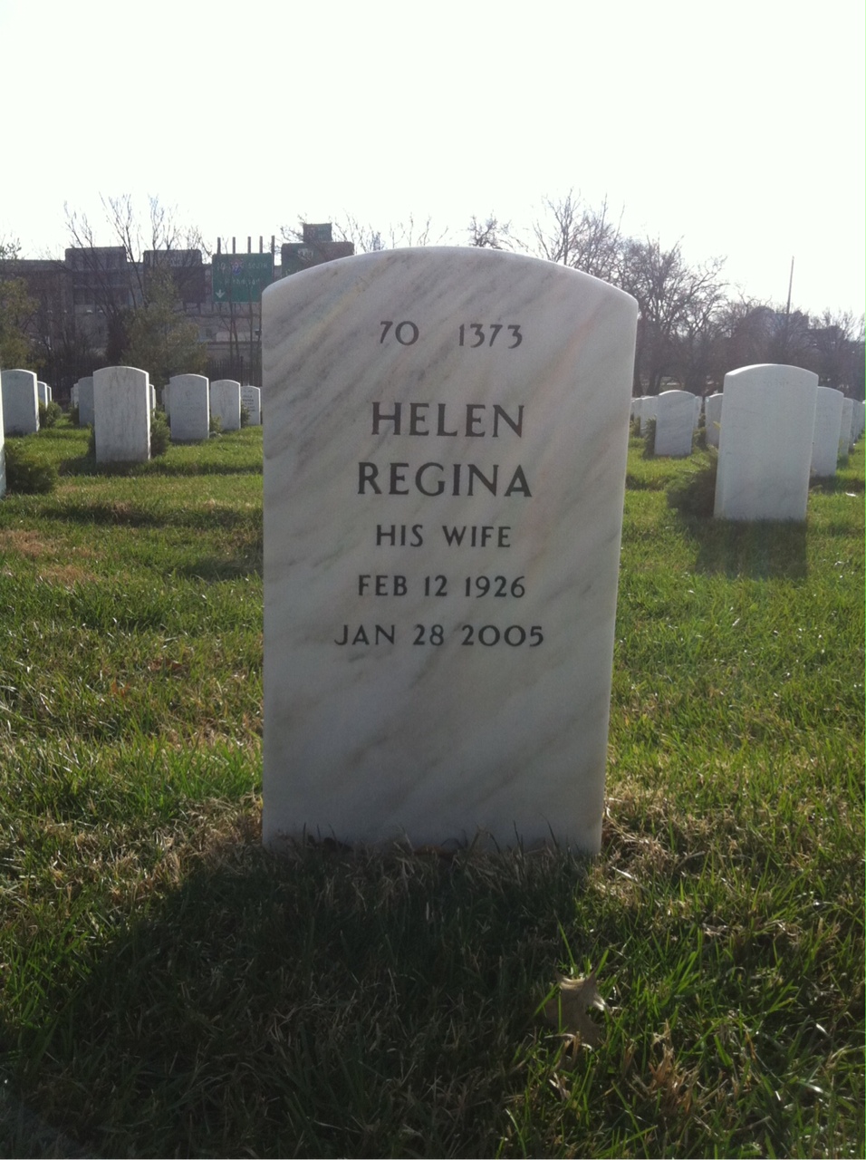 Back of headstone — John Stymelski