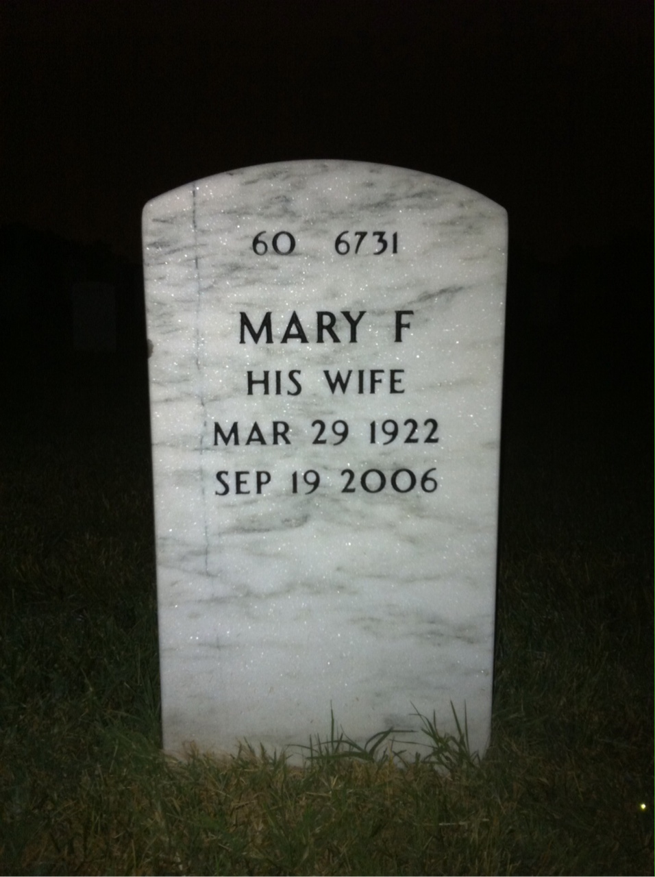 Back of headstone — Joseph Remis