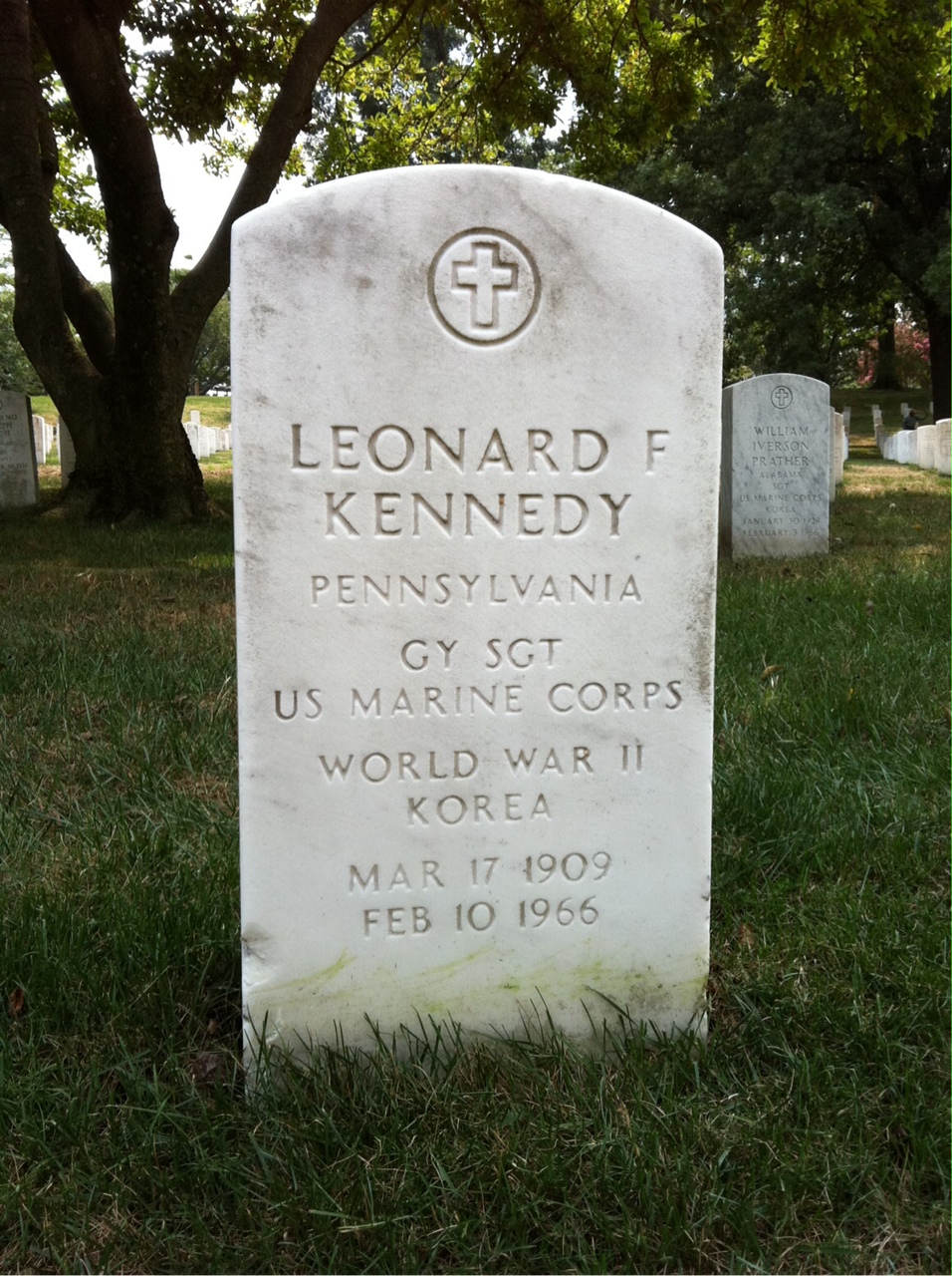 Leonard F Kennedy