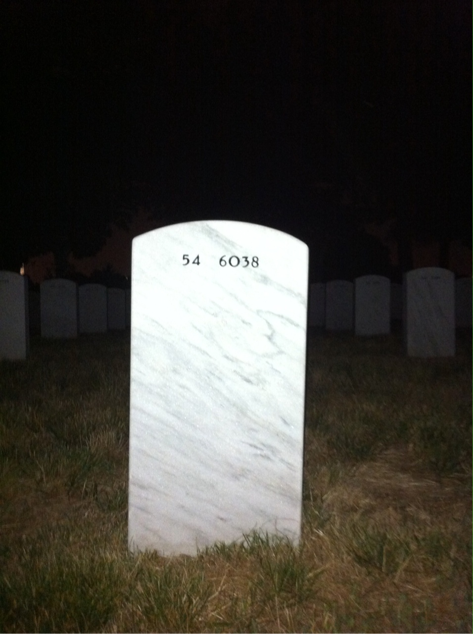 Back of headstone — Joseph Niland