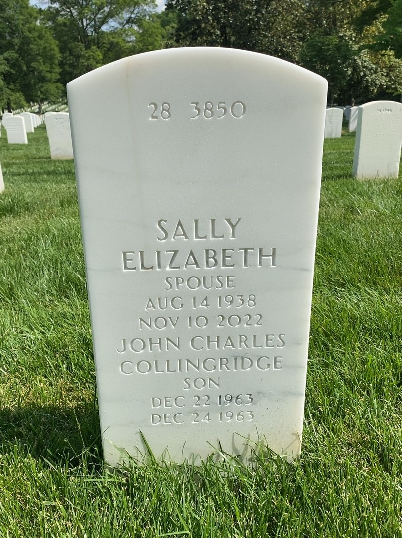 Back of headstone — Charles H Stark