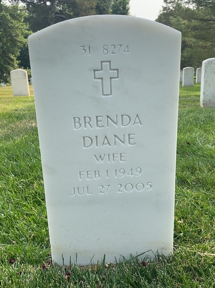 Back of headstone — Thomas Taylor