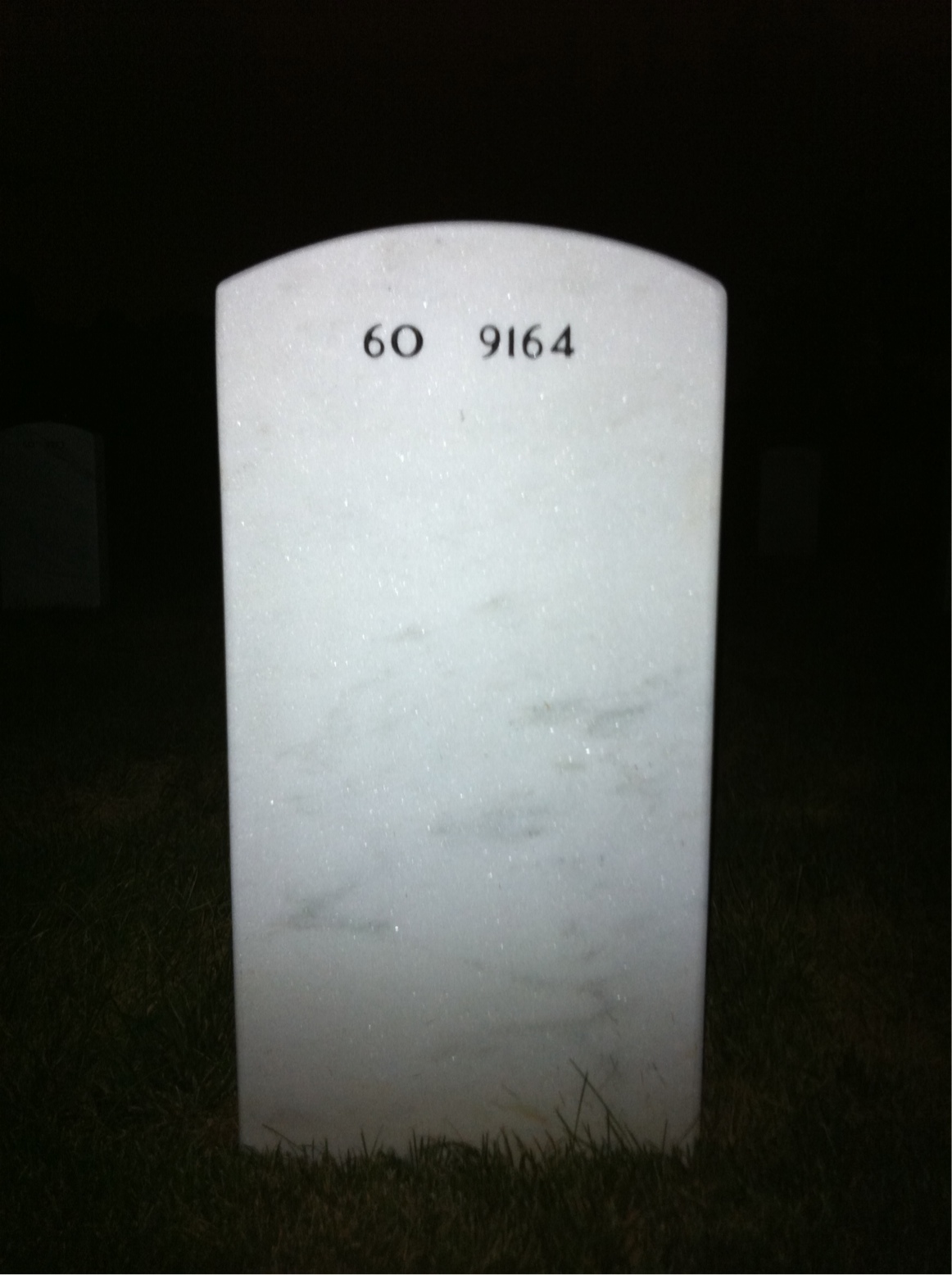 Back of headstone — Philip Windorski