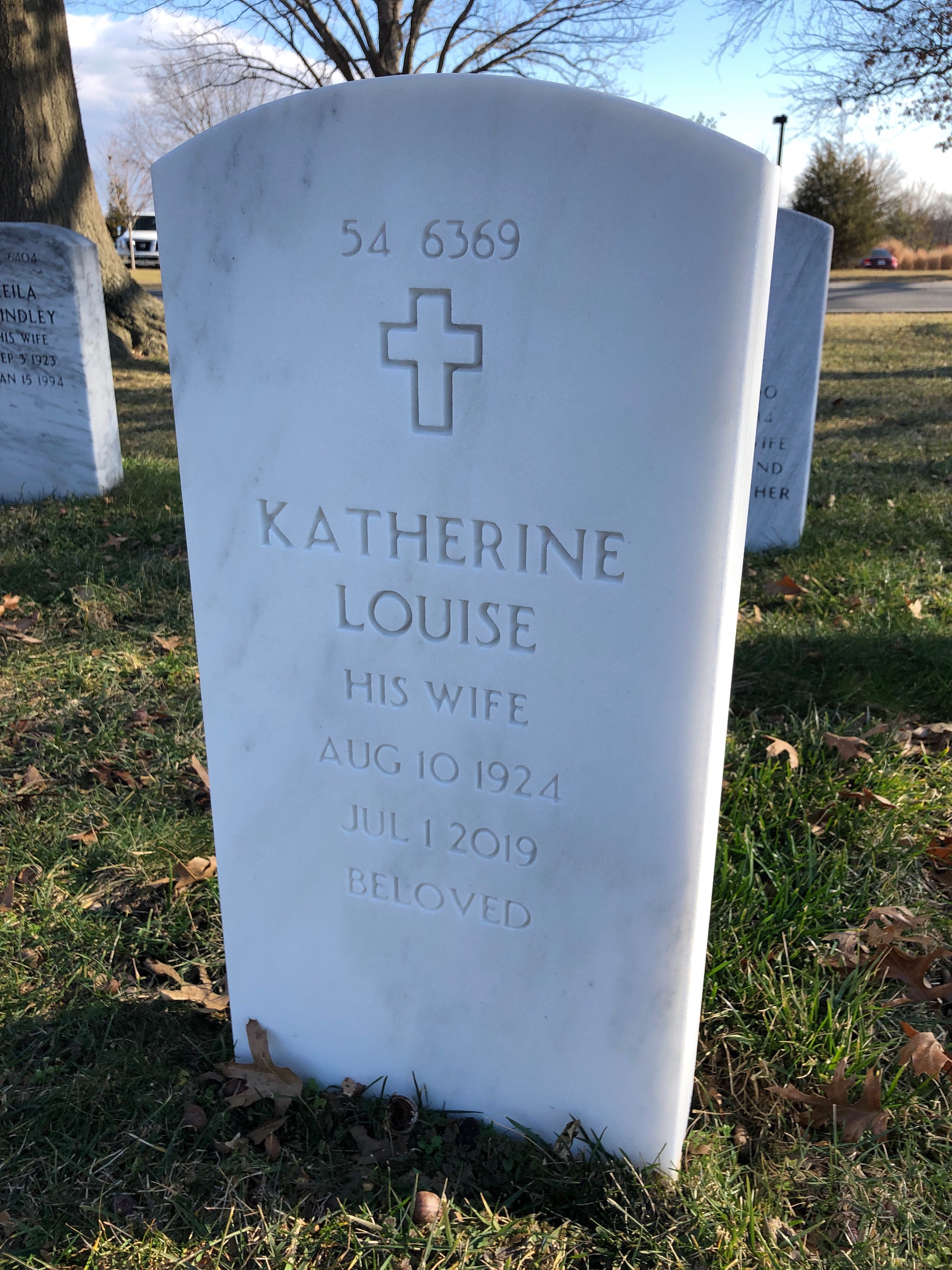 Back of headstone — Egbert Eddy