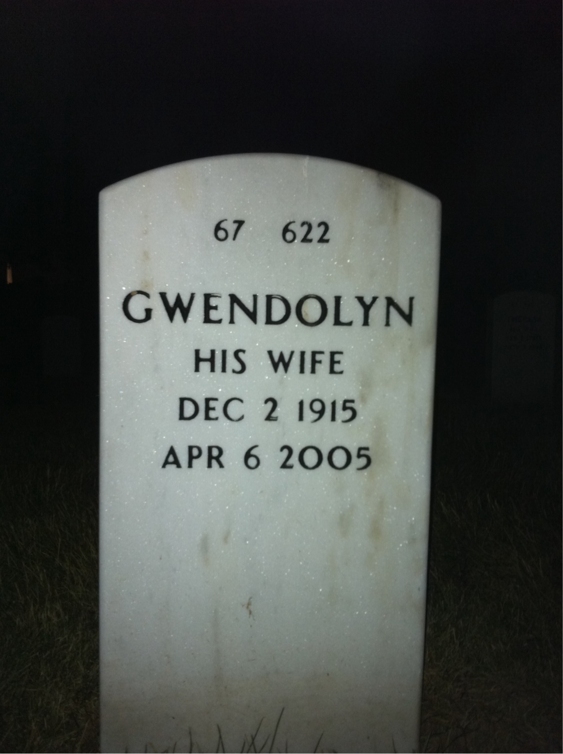 Back of headstone — Amedeo Nicolosi