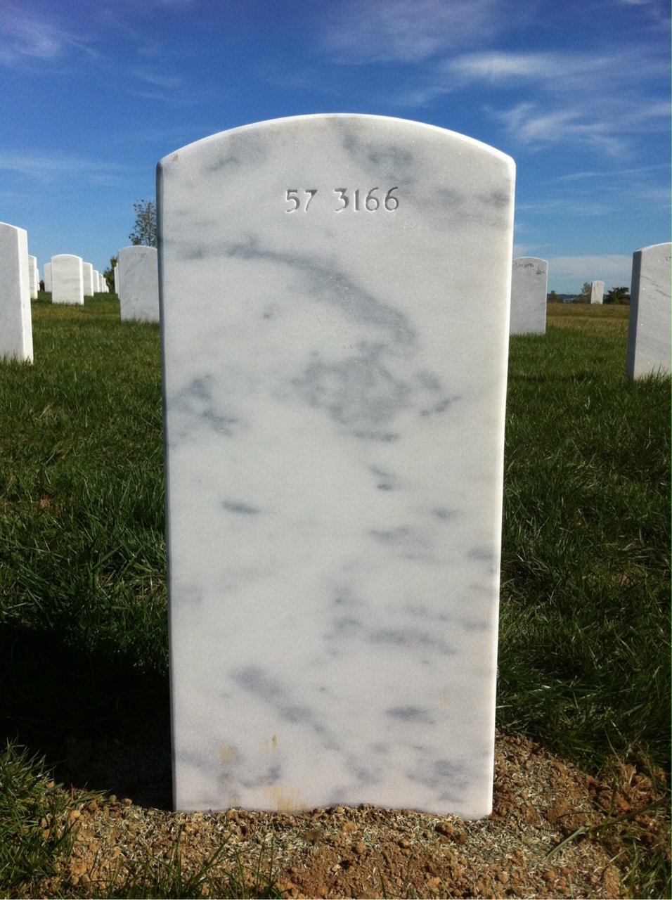 Back of headstone — Ryan Michaelja Fife