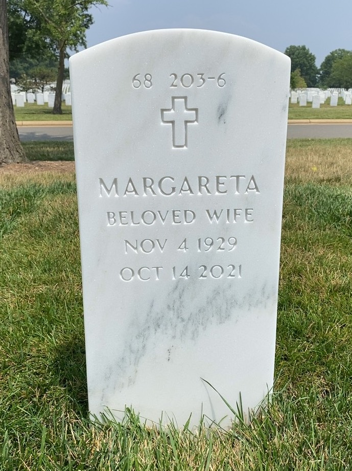 Back of headstone — Kenneth Estes