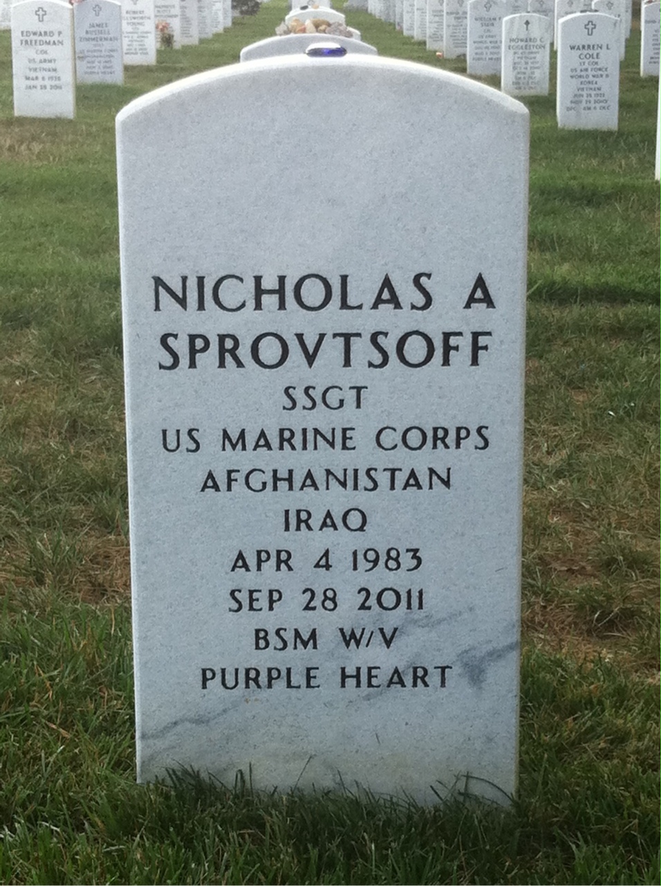 Nicholas Adam Sprovtsoff