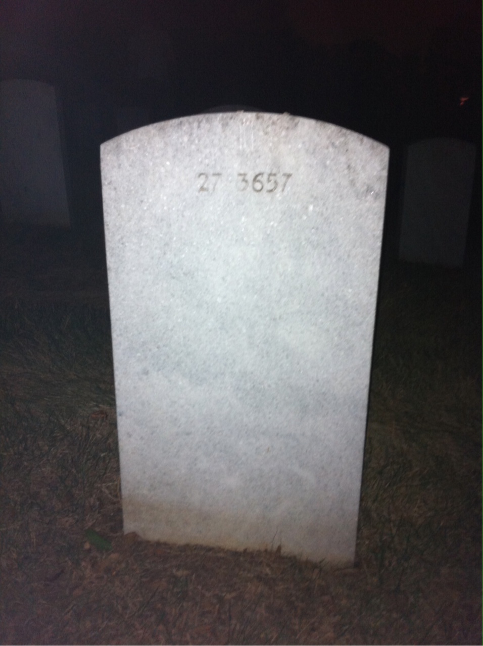 Back of headstone — Prudence Moore