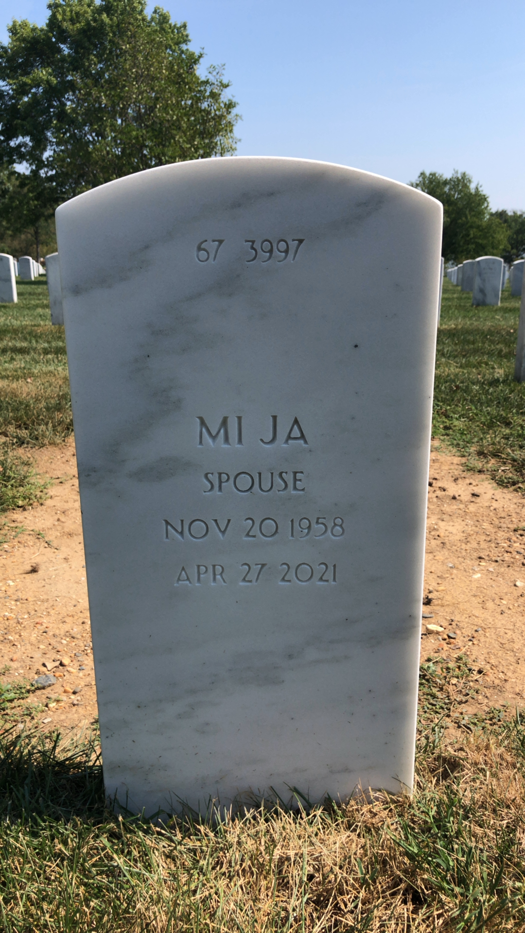 Back of headstone — Erwin Lane Williams