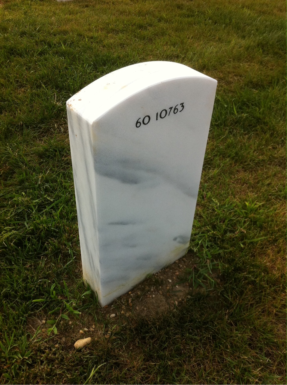Back of headstone — Shawn Michael Reilly