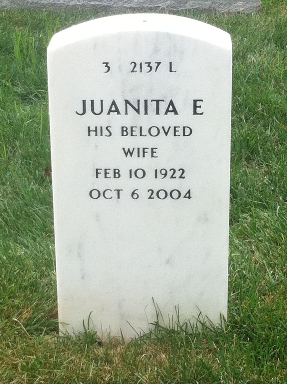 Back of headstone — Jack Dempsey