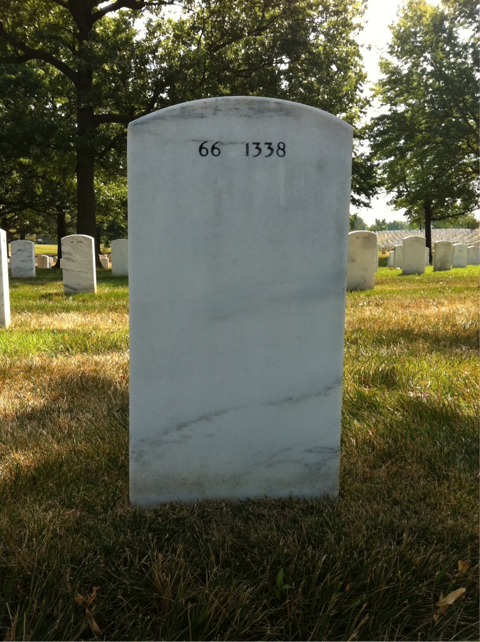 Back of headstone — Joseph Sestito