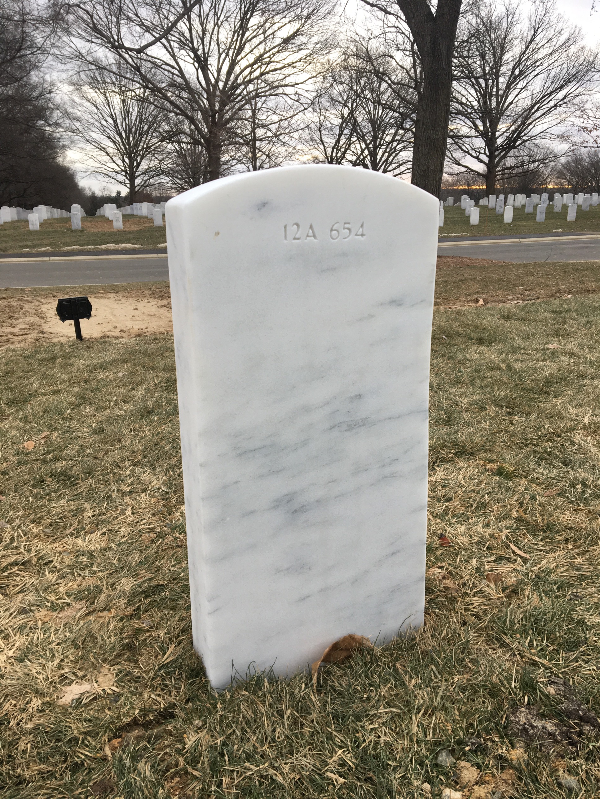 Back of headstone — William Henry Jordan