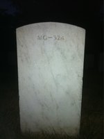Horace Myers — Headstone Back