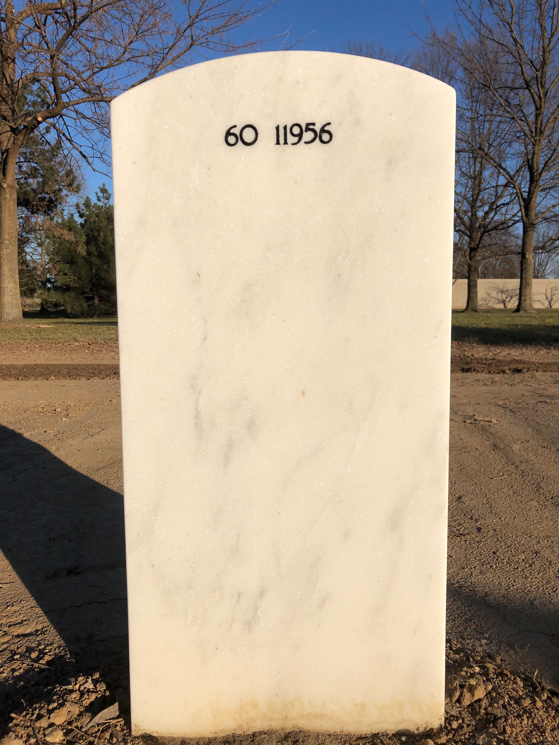Back of headstone — Moises Abraham Navas