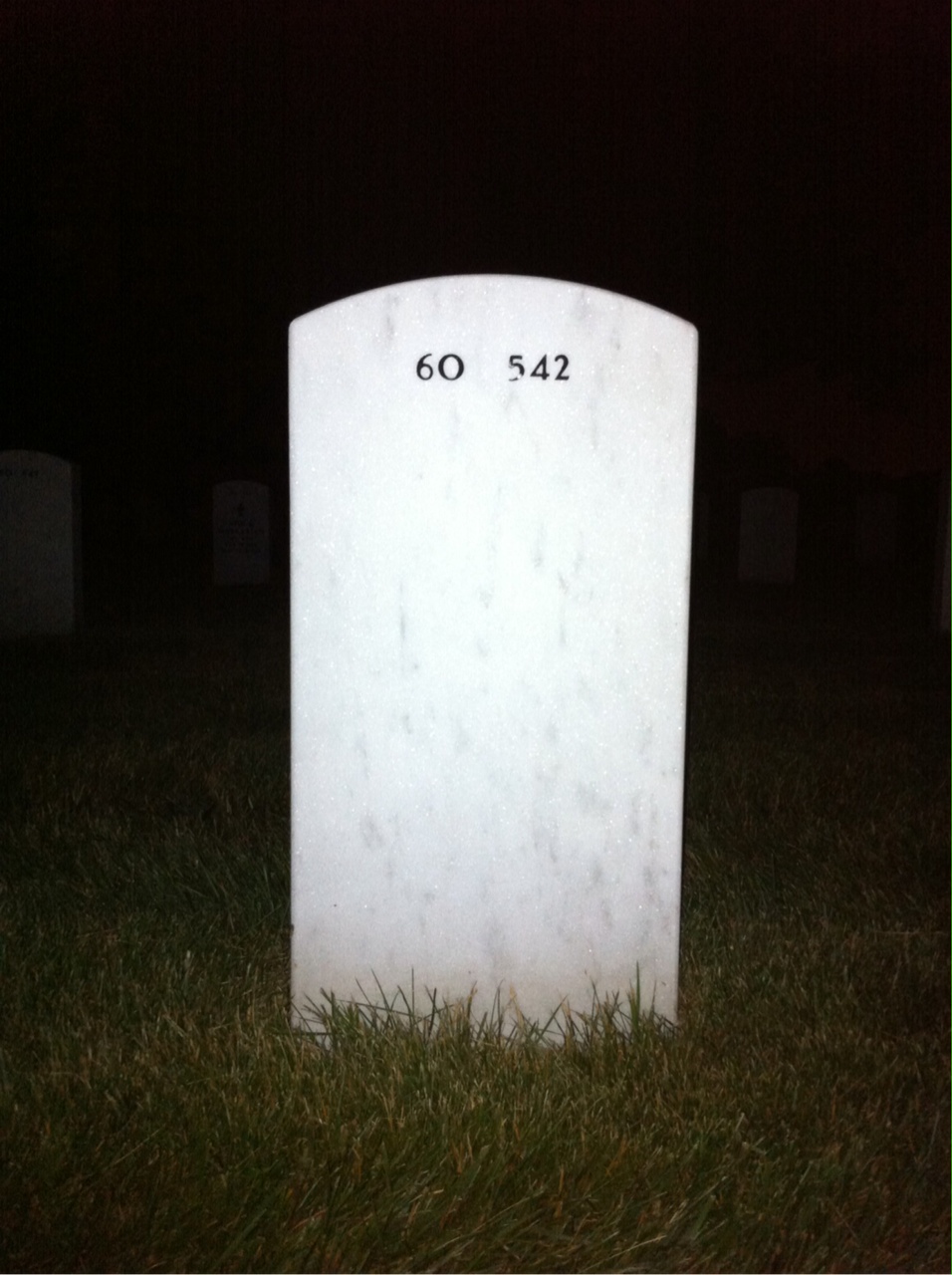 Back of headstone — Rollin Rittenhouse