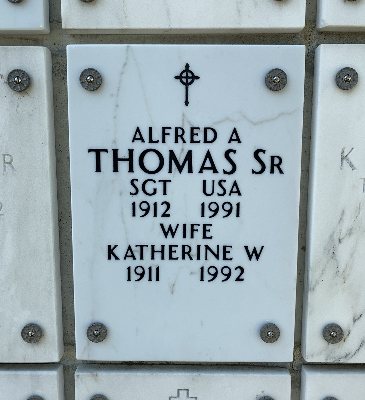 Alfred A Thomas