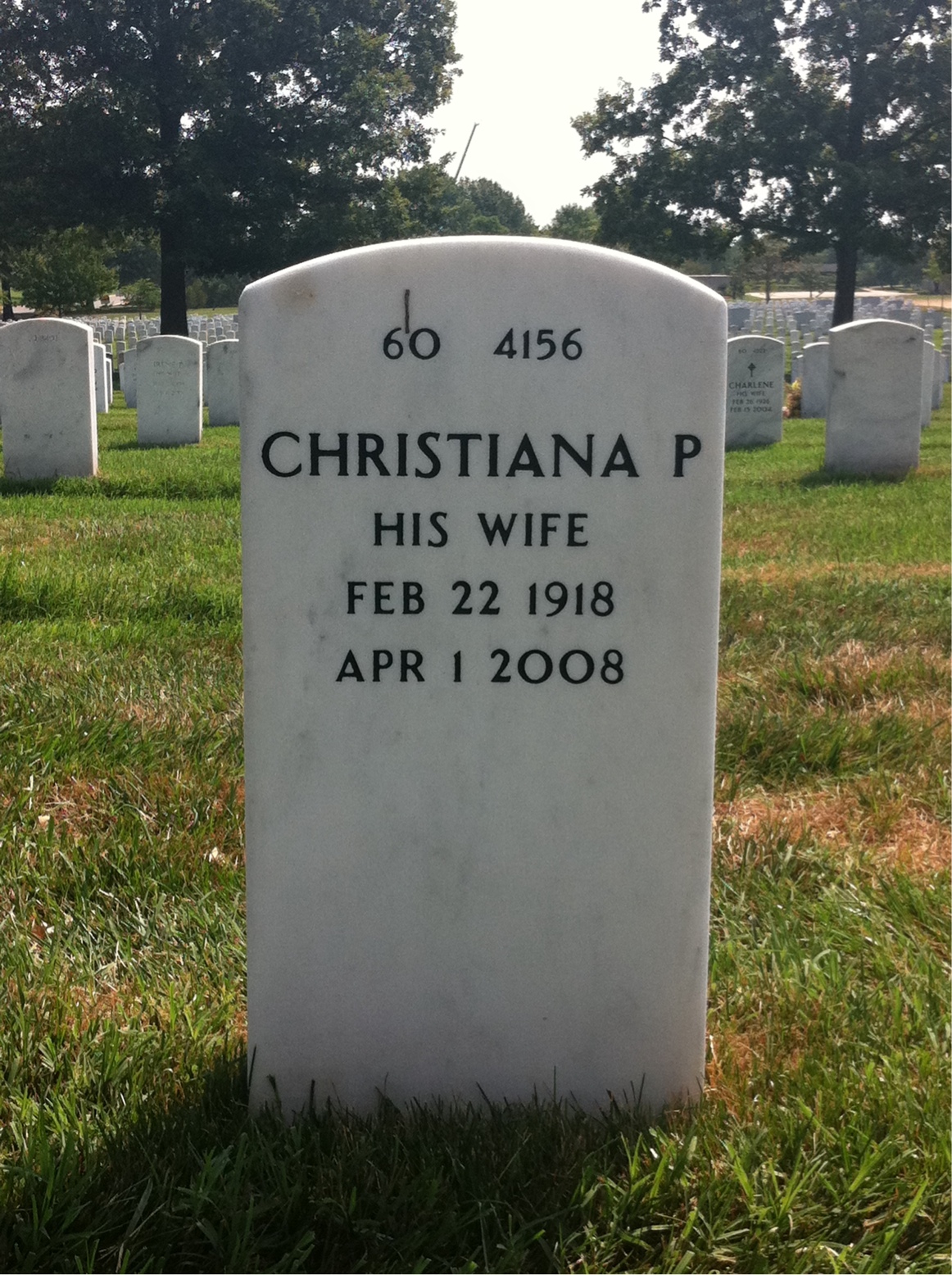 Back of headstone — Robert Reordan