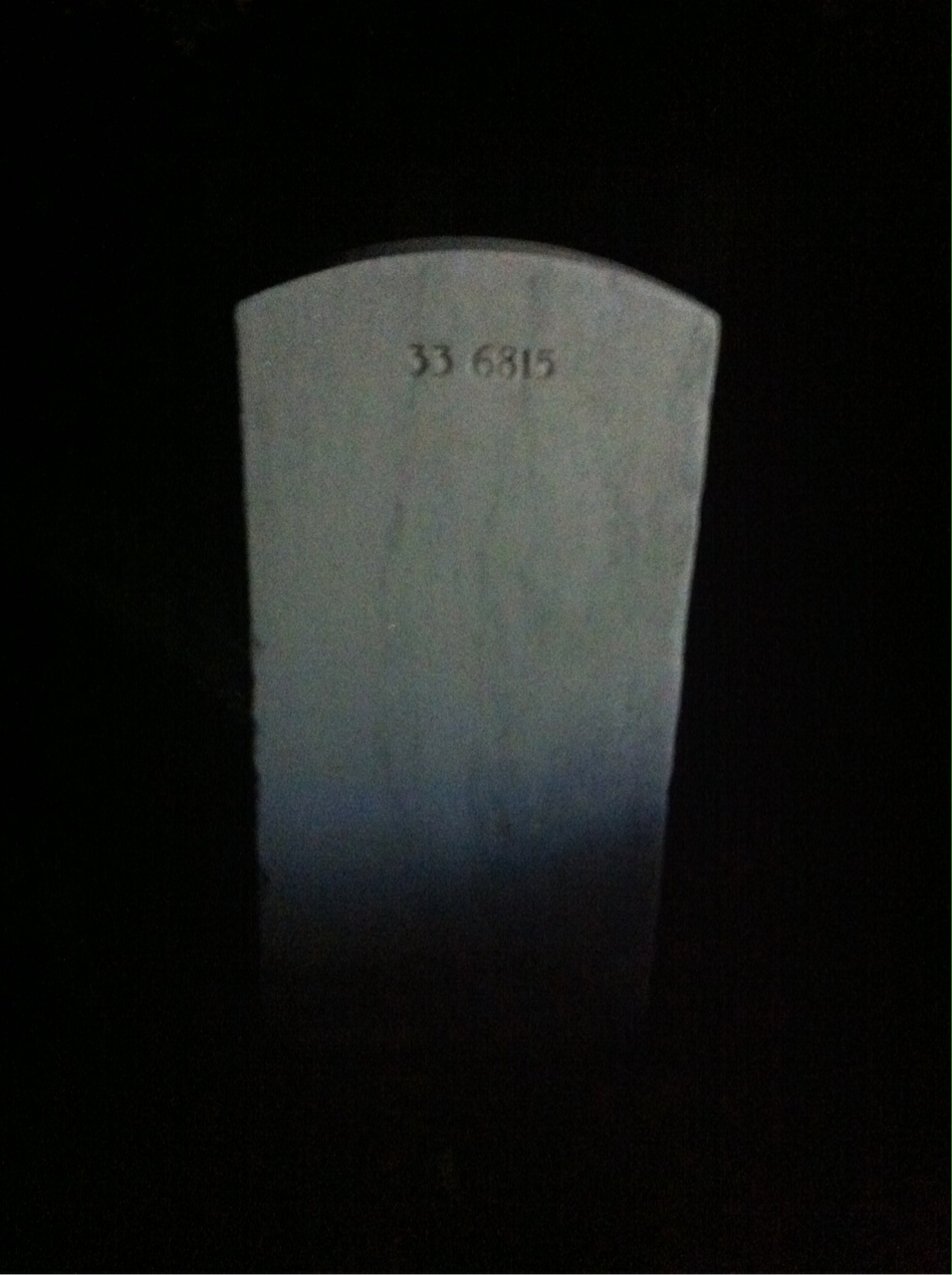 Back of headstone — Joseph Balitza