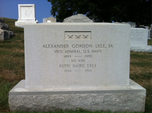 Headstone of Alexander G. Lyle