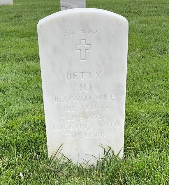 Back of headstone — Maurice Tibbs