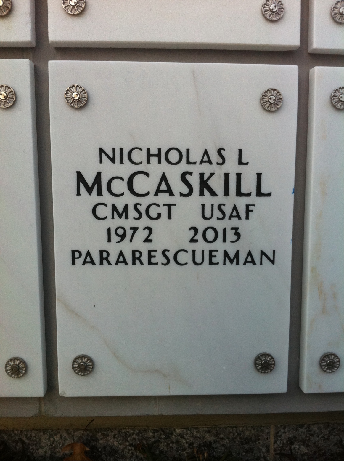 Nicholas Leon Mccaskill