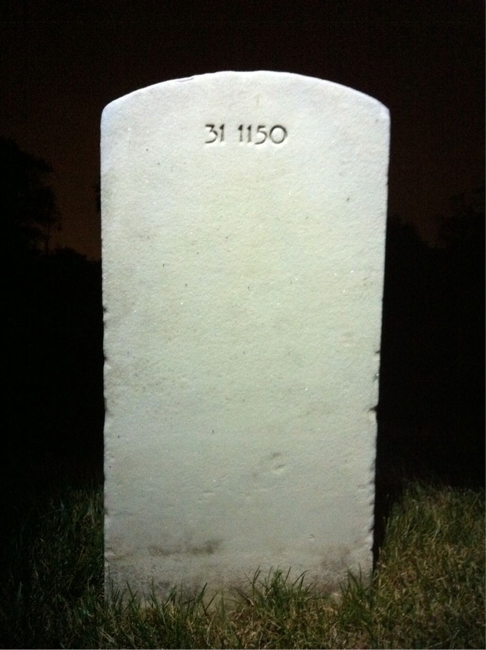 Back of headstone — Roger Miller