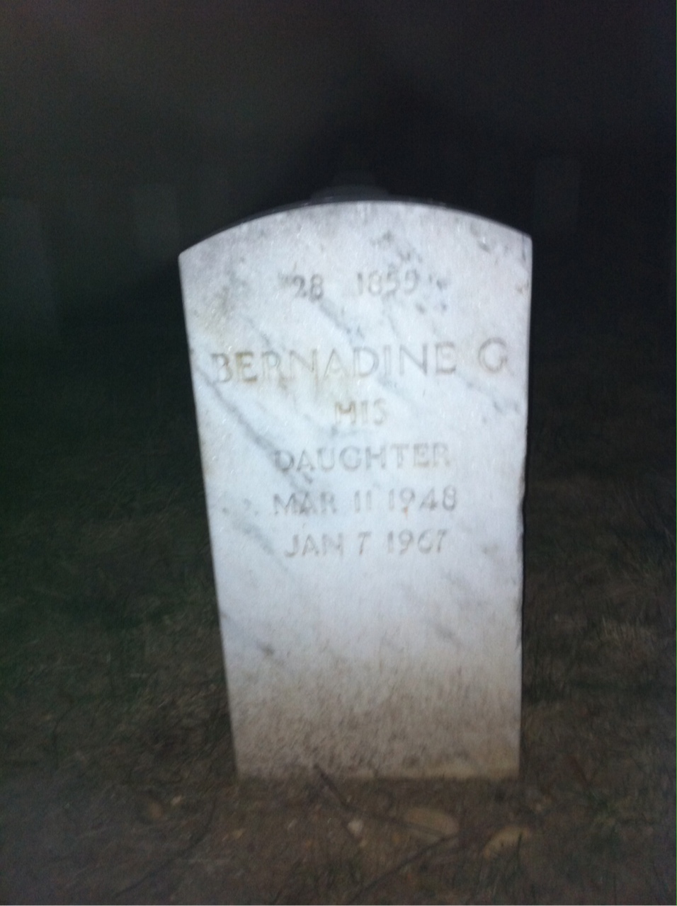 Back of headstone — Robert Ellis