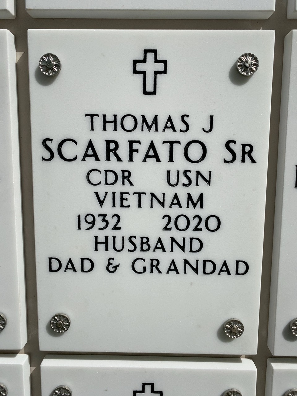 Thomas J Scarfato