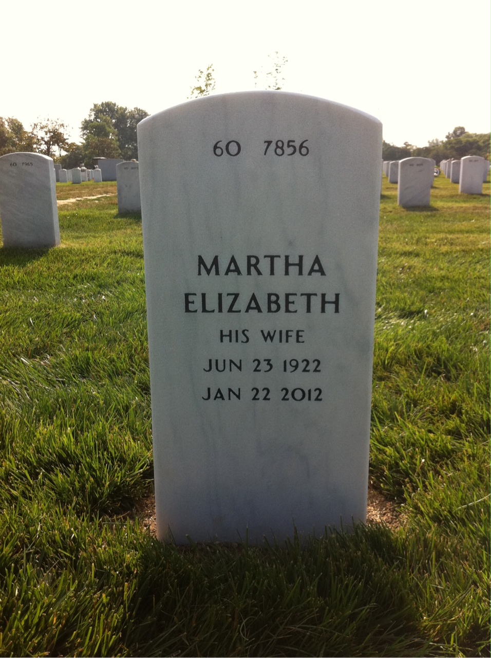 Back of headstone — Jack Albright
