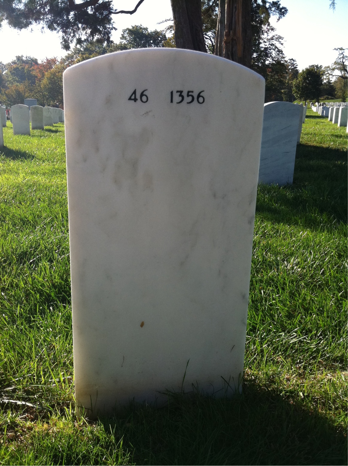 Back of headstone — Lillian Coughlin